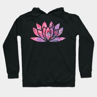 Pink Purple Lotus Hoodie